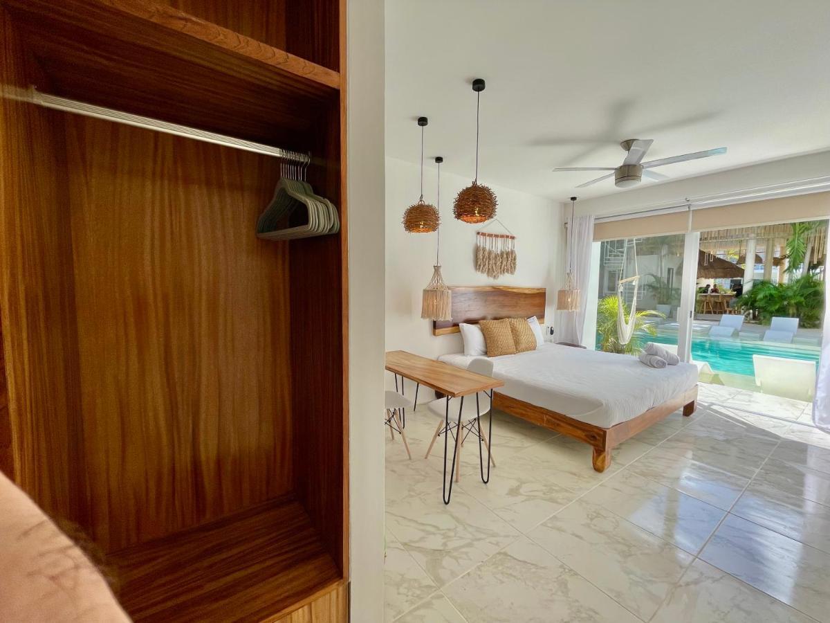 Beautiful Swim-Up Studio With Private Terrace, Pool And Jungle Gym Tulum Eksteriør billede