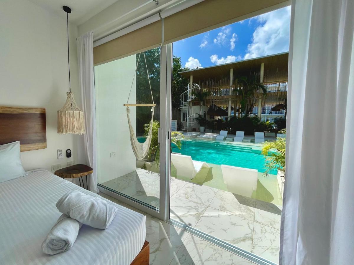 Beautiful Swim-Up Studio With Private Terrace, Pool And Jungle Gym Tulum Eksteriør billede