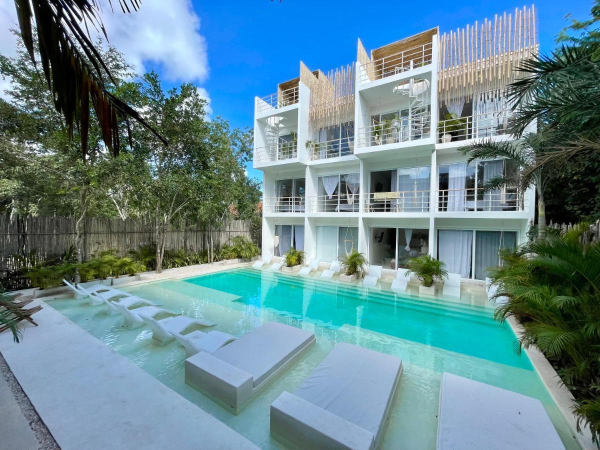 Beautiful Swim-Up Studio With Private Terrace, Pool And Jungle Gym Tulum Eksteriør billede