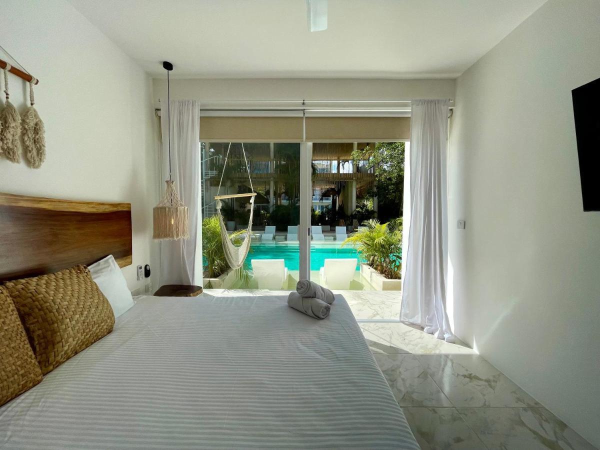 Beautiful Swim-Up Studio With Private Terrace, Pool And Jungle Gym Tulum Eksteriør billede