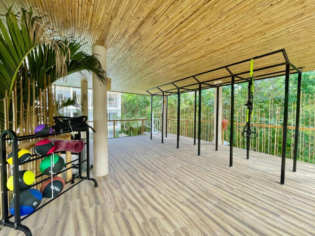 Beautiful Swim-Up Studio With Private Terrace, Pool And Jungle Gym Tulum Eksteriør billede