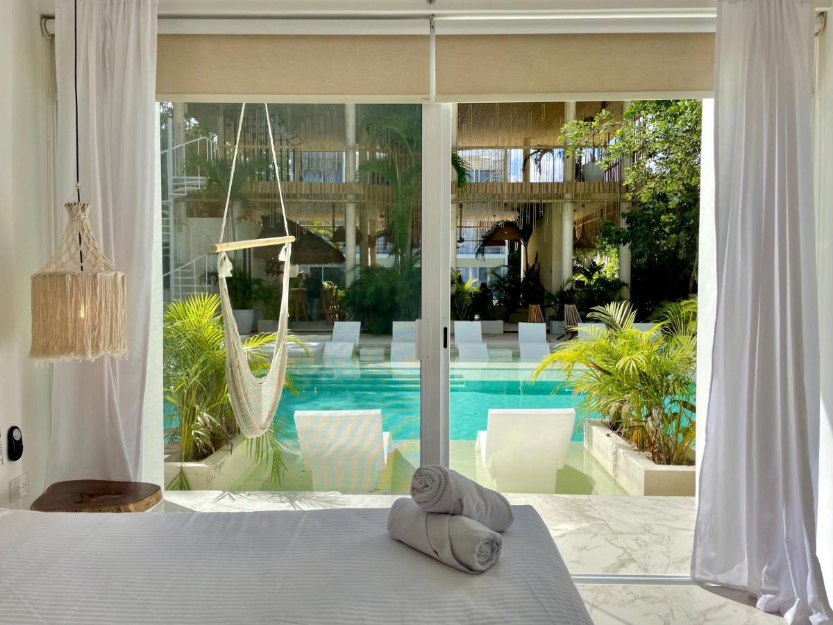 Beautiful Swim-Up Studio With Private Terrace, Pool And Jungle Gym Tulum Eksteriør billede