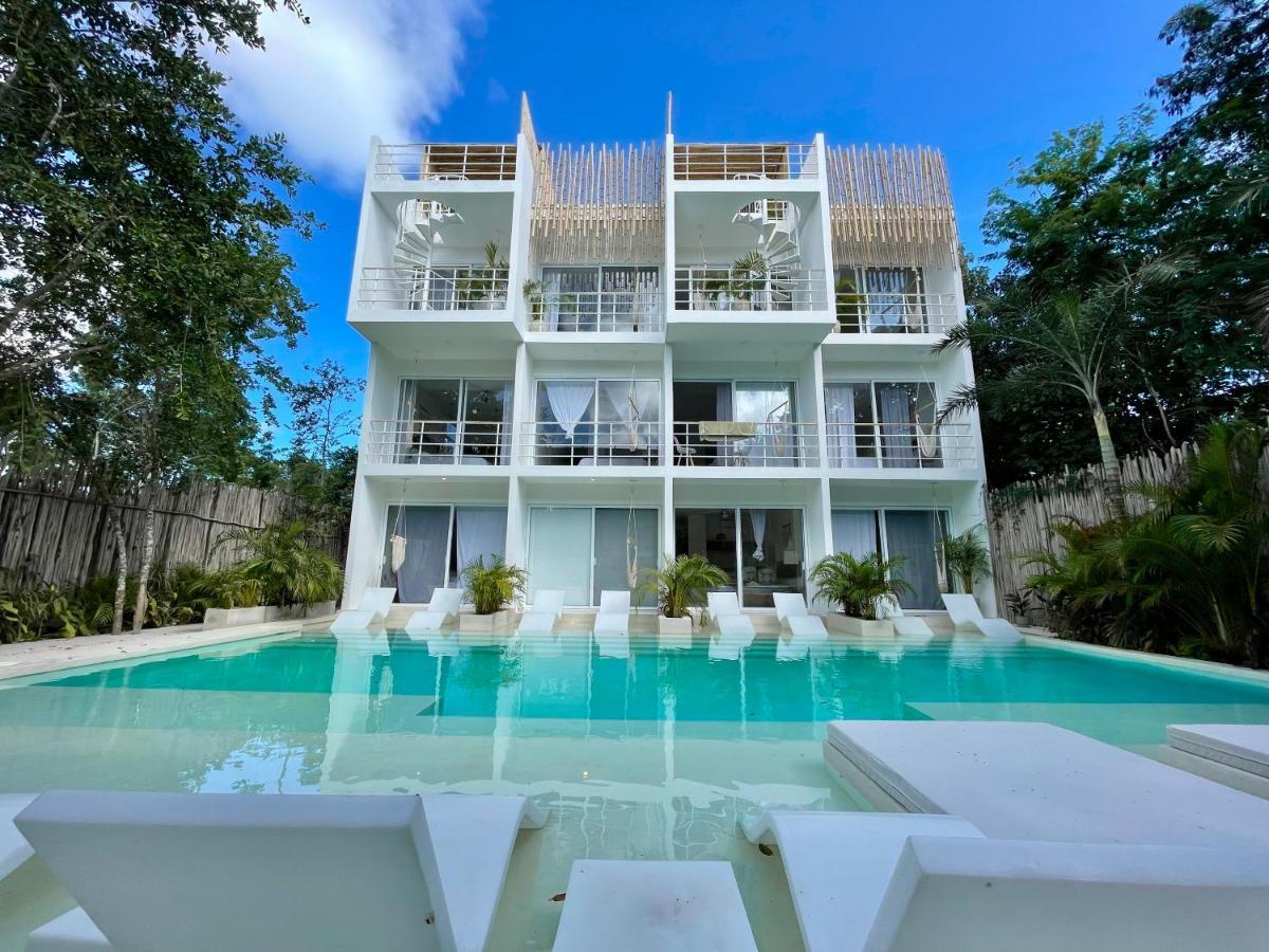 Beautiful Swim-Up Studio With Private Terrace, Pool And Jungle Gym Tulum Eksteriør billede