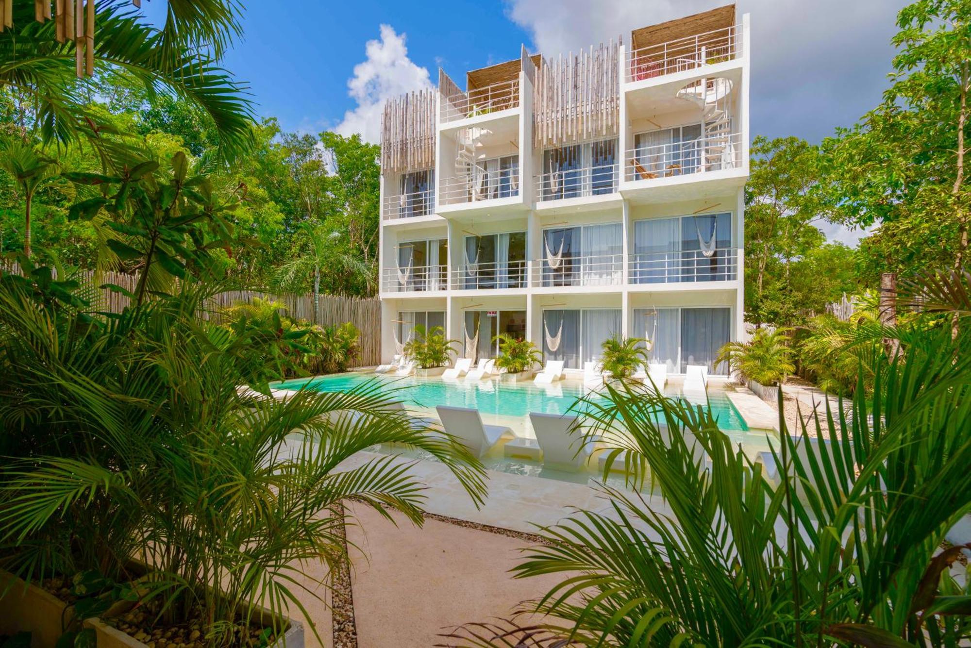 Beautiful Swim-Up Studio With Private Terrace, Pool And Jungle Gym Tulum Eksteriør billede