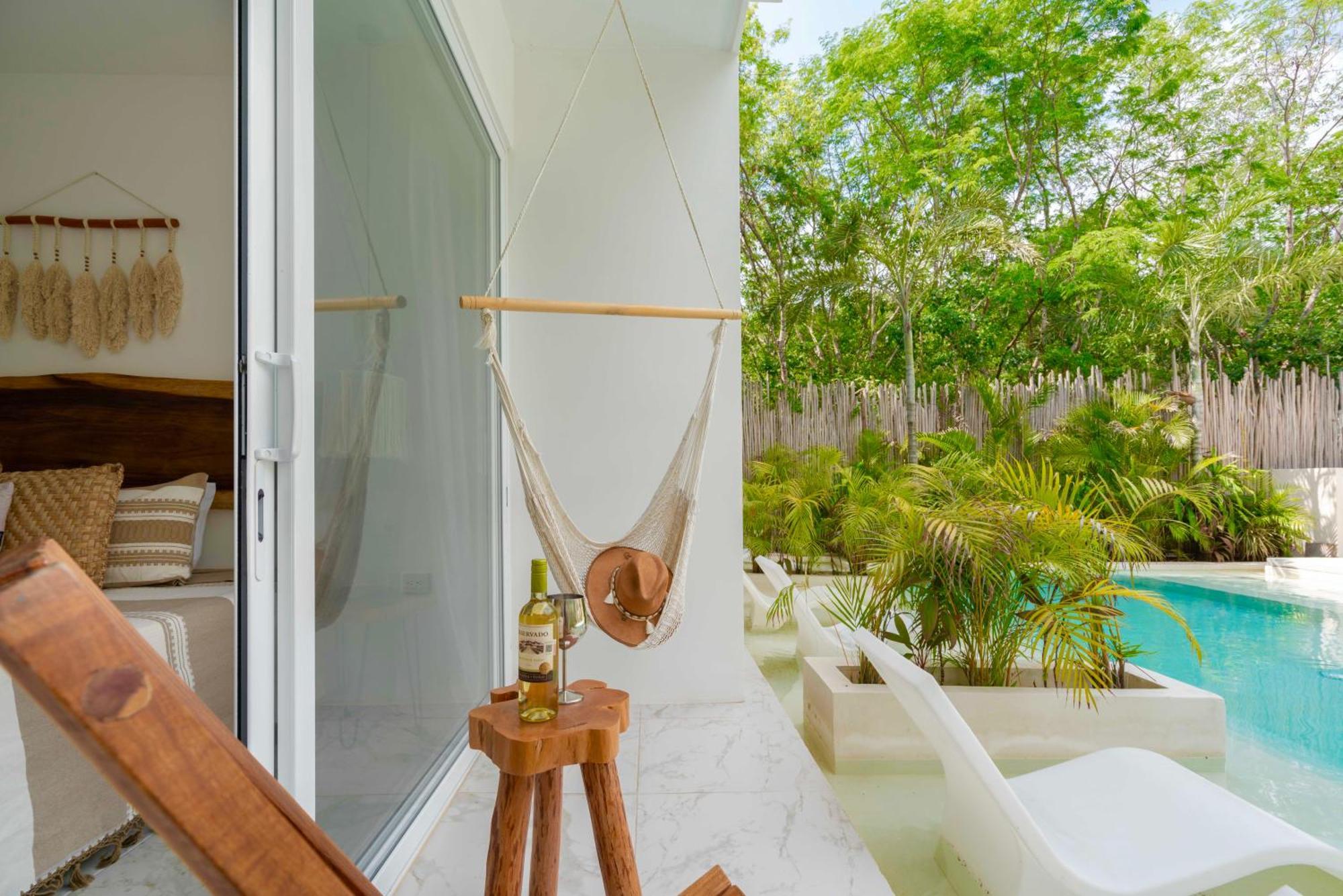 Beautiful Swim-Up Studio With Private Terrace, Pool And Jungle Gym Tulum Eksteriør billede